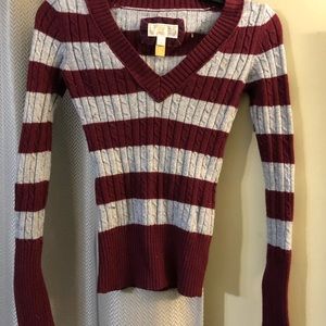 American Eagle Outfitters stripped sweater